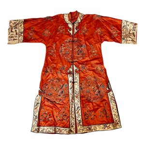 Vintage Chinese Silk Robe 20th Century