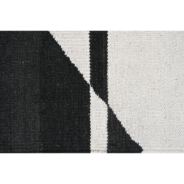 1970s 1970's Scandinavian Wool Flatweave Wall Tapestry For Sale - Image 5 of 9