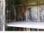 Paint Antique Wooden Display Cabinet with Original Beveled Glass and Lived-in Patina, 1890s For Sale - Image 7 of 9