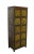 Chinese Vintage Tall Tibetan 5 Compartments Cabinet For Sale - Image 3 of 11