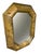 Mid 20th Century Large Vintage Chinoiserie Asian Gilt Octagonal Beveled Wall Mirror | Designer Scale | 50.5"h For Sale - Image 5 of 14