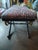 Hollywood Regency 1970s Hollywood Regency Cross Sword Bench W Leopard Fabric For Sale - Image 3 of 6