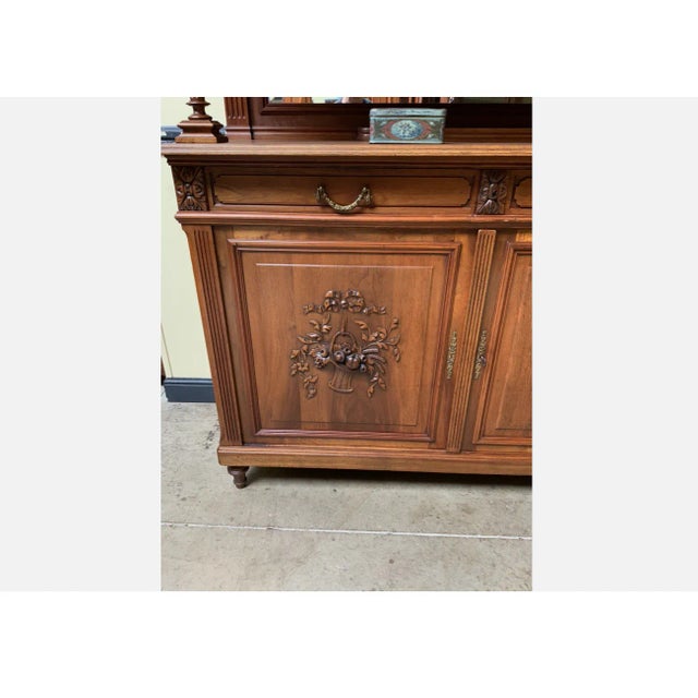 Antique Art Nouveau Buffet, 1910s For Sale - Image 6 of 10