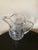 Art Deco Early 20th Century Galway Irish Water Crystal Pitcher Blown Glass Design For Sale - Image 3 of 18