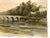 Early 19th-Century Irish Landscape of Leixlip Bridge Over the River Liffey, County Kildare For Sale - Image 4 of 5