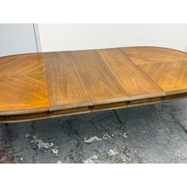 Drexel Esperanto Extension Dining Table, Mid 20th Century. For Sale - Image 12 of 12