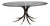 Italian Modern Oval Table in Bamboo, Brass and Glass, 1980s For Sale