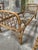 Mid-Century Modern Italian Rattan and Bamboo Daybed with Wooden Slatted Bed Nets, 1960s, Set of 2 For Sale - Image 6 of 13