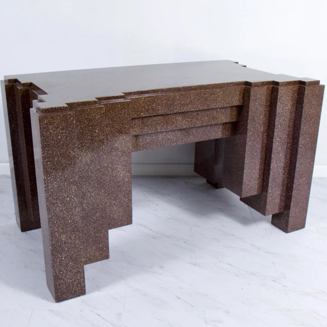 Paul Evans Paul Evans Cityscape Style Console Table For Sale - Image 4 of 11