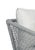 Cypress Teak Wood Outdoor Arm Chair With Gray Rope Design For Sale - Image 10 of 12