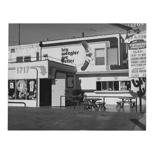1980 Big Weenie Hollywood Restaurant Photograph by Don Ware