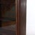 Arts & Crafts Oak Single Door Clawfoot Bookcase With Reeded Columns C1920 For Sale - Image 4 of 11