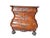 1920s Vintage Dutch Baroque Triptych Drop-Leaf Cabinet and Inlaid Nightstands, 1920s, Set of 3 For Sale - Image 5 of 18