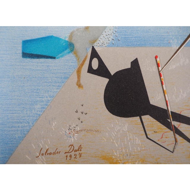 Salvador Dali, Appareil surréaliste et main, Lithograph For Sale - Image 5 of 8