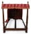 Store Item: BAKER Mahogany Gothic Style 4 Post King Size Canopy Bed Red Damask Canopy Description: Outstanding Baker King...