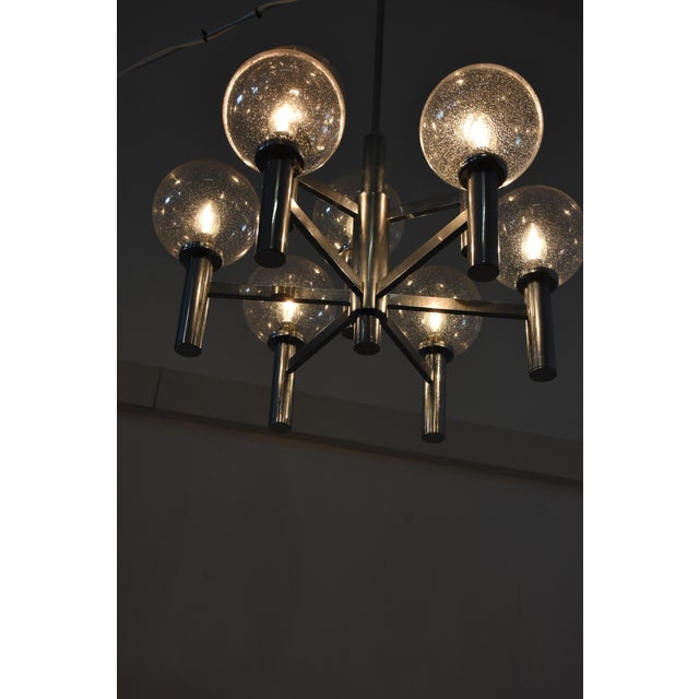 Mid-Century Modern Sputnik Lamp from Sölken Leuchten, 1970s For Sale - Image 10 of 11