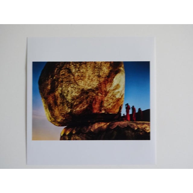 Steve McCurry Golden Rock, 1994 C-Print Signed Ca 15x15cm This piece is attributed to the mentioned designer/maker. It has...