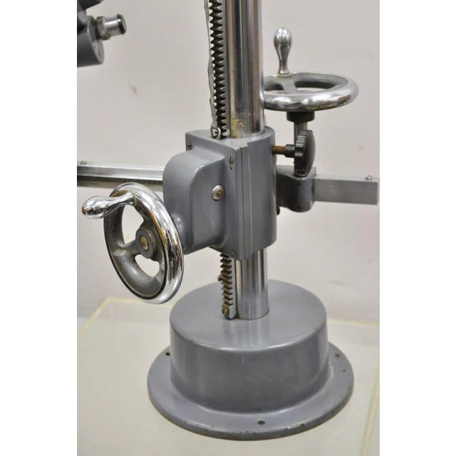 Art Deco Vintage Bausch & Lomb Optical Xd 7489 Medical Supply Test For Sale - Image 3 of 11