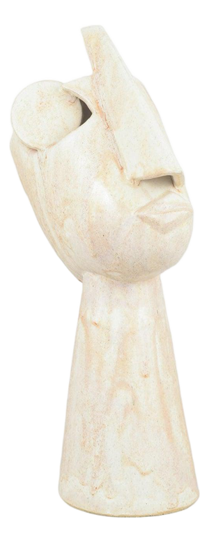 Christina Muff, Cubist Bust, 2025, Stoneware