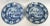 Ceramic Early 1800s Staffordshire Blue Transferware Bowls - a Pair For Sale - Image 7 of 11