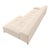 Large Cantoni 3-Pc Modular Sectional Sofa in Off-White Cream Micro-Suede, Like New For Sale