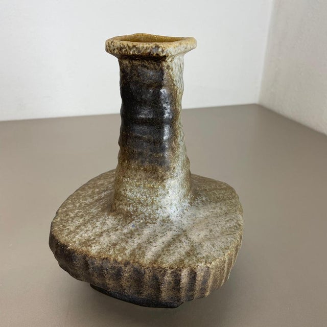 Ceramic Studio Pottery Vases from Piet Vest Ceramics, Netherlands, 1970s, Set of 2 For Sale - Image 15 of 18