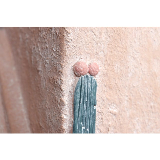 Ceramic Southwestern Adobe Village Table Lamp For Sale - Image 7 of 7