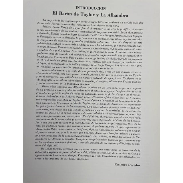La Alhambra by Isidore Severin-Justin Baron De Taylor For Sale - Image 4 of 9