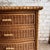 Vintage Wicker Serpentine Chest of drawers The chest has 3 drawers with bamboo handles. Wicker covers the top, front and...