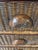 Wood Vintage Coastal Organic Bamboo & Woven Wicker Three-Drawer Nightstand For Sale - Image 7 of 12