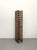 Vintage Metal & Leather Floor Wine Rack in the Style of Arthur Umanoff For Sale - Image 4 of 6