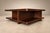 Brazilian Modern Imbuia Coffee Table with Central Flower Vase Opening and Open Display Shelves, Casa Finland, Brazil, 1960s - lot 1129 For Sale - Image 14 of 18
