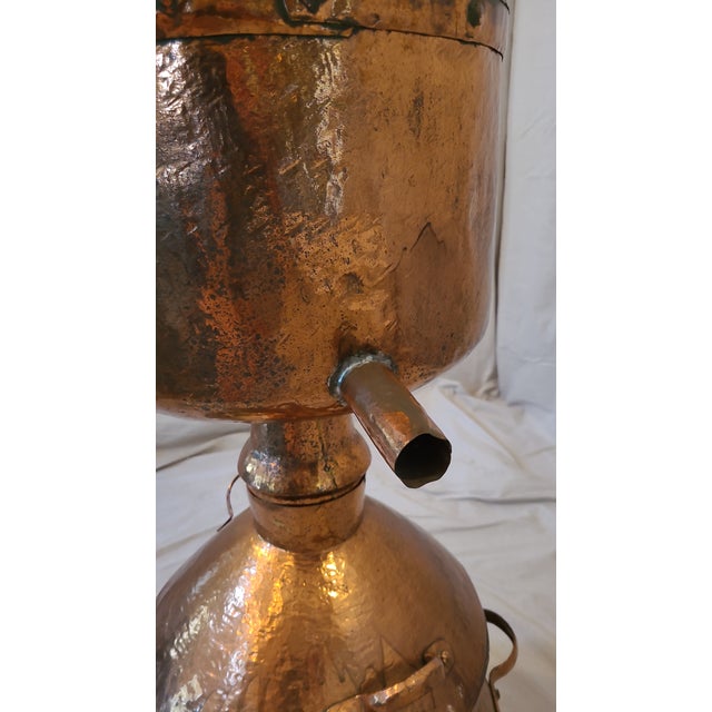 Spanish Large Vintage Copper Alquitara/Still For Sale - Image 3 of 7