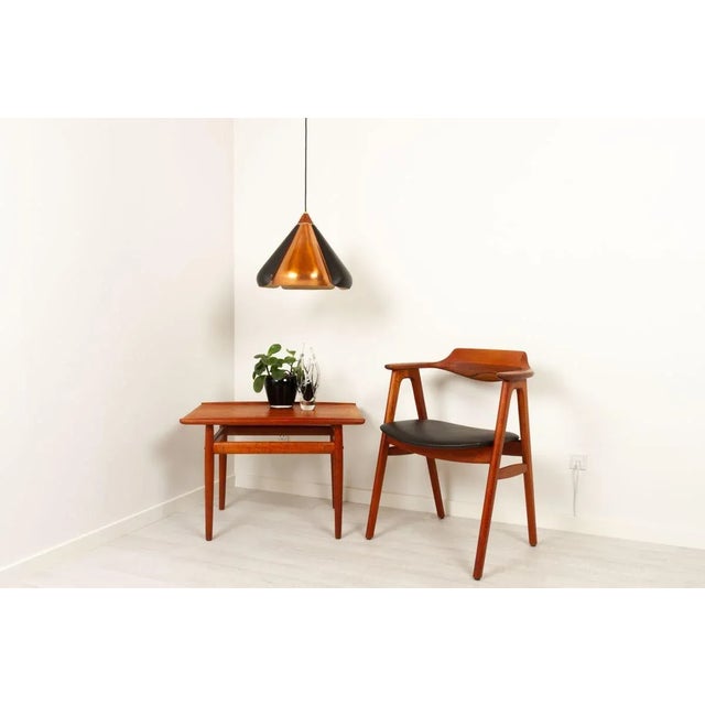 Danish Copper and Black Pendant Lamp, 1960s For Sale - Image 16 of 18