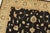 Ziegler Rug 5’11” X 9′ Black Wool Traditional Hand-Knotted Oriental Carpet For Sale In Philadelphia - Image 6 of 13