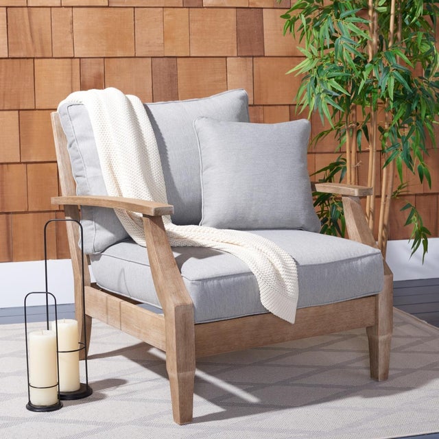 Flaunting Coastal Villa Class And High-Style Design, The Martinique Wood Patio Armchair Elevates The Ambiance Of Any...
