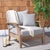 Flaunting Coastal Villa Class And High-Style Design, The Martinique Wood Patio Armchair Elevates The Ambiance Of Any...