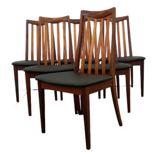 Set of 6 Vintage Mid Century Modern Dining Chairs by G Plan For Sale