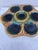 French Green Majolica Oyster Plate, Circa 1900 For Sale - Image 4 of 5