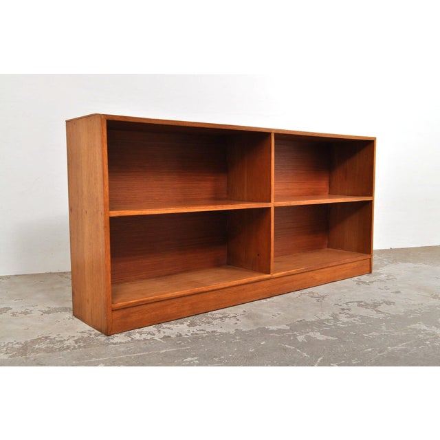 Vintage Oak Bookcase, 1930s For Sale - Image 10 of 10