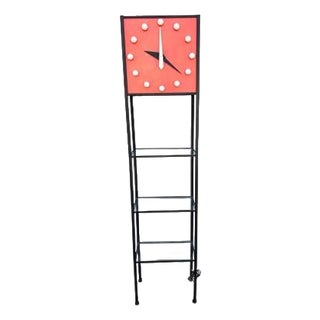 Frederic Weinberg Grandfather Clock /Display Stand For Sale
