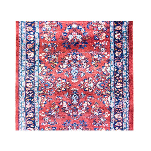 Mid-20th Century Persian Sarouk Runner For Sale - Image 12 of 15