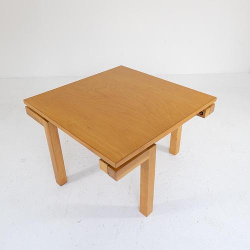 Contemporary Coffee Table Convertible Into Dining Table, 1970s For Sale - Image 3 of 11