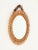 Round Rattan and Bambo Mirror with Chain attributed to Franco Albini, Italy, 1960s For Sale - Image 12 of 13