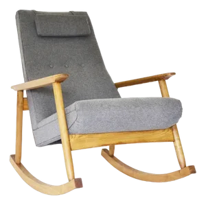 Mid-Century Rocking Chair by Valerija Ema Cukermanienė, 1960s