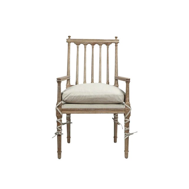 New Item. The craftsmanship is immediately evident with the slat-back Barnaby Chairs. Made of hand-crafted-pine wood and a...