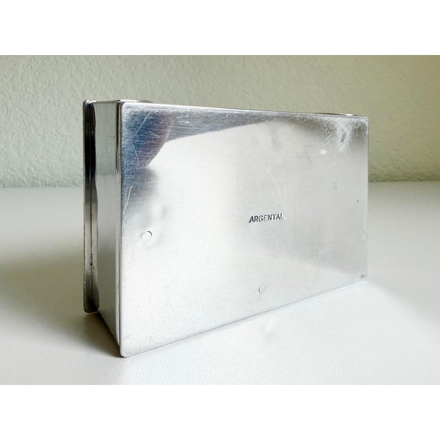 Roman Gladiator Box in Silver Argental, France, 1940s For Sale - Image 9 of 9