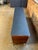 Wood Mid 20th Century Walnut Credenza With Leather Top Attributed to Stow & Davis For Sale - Image 7 of 9