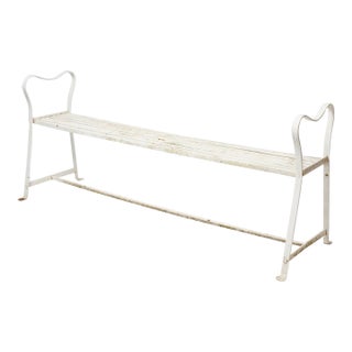 Early 19th Century English Regency Garden Bench For Sale