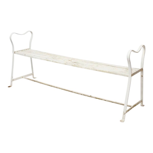 Early 19th Century English Regency Garden Bench For Sale
